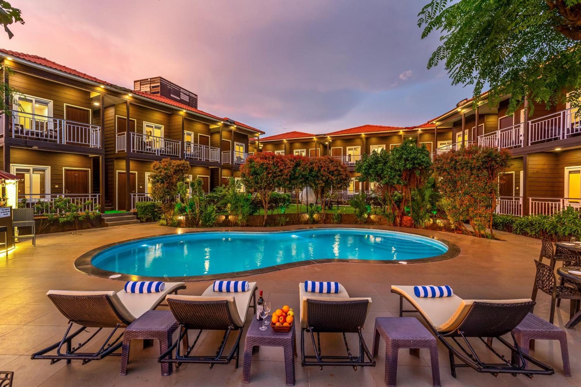 Aurum Resorts Morjim Ashvem Beach Exterior foto